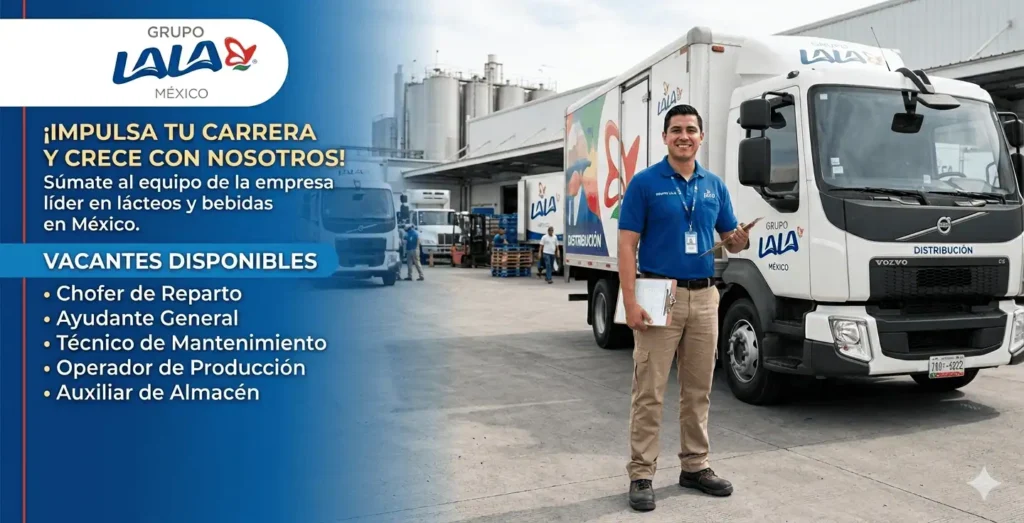 🚀 OPORTUNIDADES LABORALES EN GRUPO LALA 📢